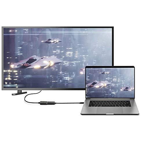 Renkforce USB 3.2 Gen 1 (USB 3.0) adapterkabel 14,00 cm RF-4613070 DisplayPort 1.2 sort [1x USB-Câ„¢ han - 1x DisplayPort hun] (RF-4613070)