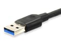 Miniatyrbillede 2 af 3: Udstyr 128345 USB-kabel 0,5 m USB 3.2 Gen 1 (3.1 Gen 1) USB C USB A Sort