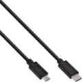 Pikkukuva 3 / 3: S-Conn 77145-3.0 USB-kaapeli 3 m USB 2.0 USB C Micro USB B Musta