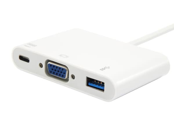 Equip Life - Ekstern videoadapter - USB-C - VGA