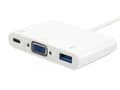 Miniatyrbillede 3 af 6: Equip Life - Ekstern videoadapter - USB-C - VGA