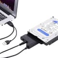 Miniatyrbillede 4 af 9: Renkforce Harddisk adapter [1x USB-A 2.0 stik - 1x SATA combo stik 15+7-pin] 30,00 cm Sort