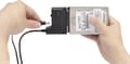 Miniatyrbillede 9 af 9: Renkforce Harddisk adapter [1x USB-A 2.0 stik - 1x SATA combo stik 15+7-pin] 30,00 cm Sort