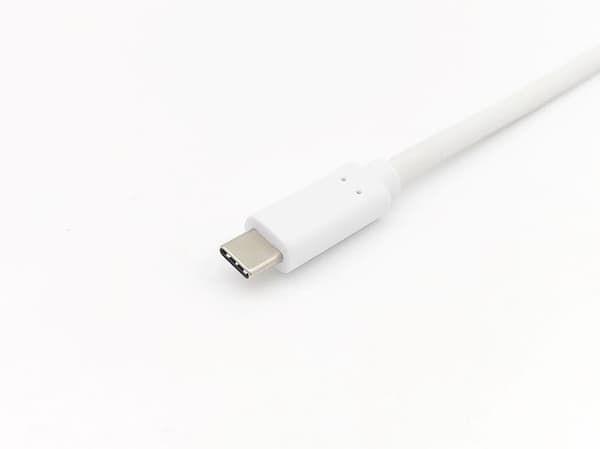 Udstyr 128361 USB-kabel 1 m USB 3.2 Gen 1 (3.1 Gen 1) USB C Hvid