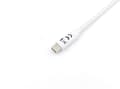 Miniatyrbillede 6 af 6: Udstyr 128361 USB-kabel 1 m USB 3.2 Gen 1 (3.1 Gen 1) USB C Hvid