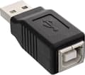 Miniatyrbild 3 av 6: InLine USB-A (m) - USB-B (v) adapter - USB2.0 / svart