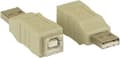 Miniatyrbild 6 av 6: InLine USB-A (m) - USB-B (v) adapter - USB2.0 / svart