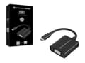 Miniatyrbild 2 av 3: Conceptronic ABBY - Videoadapter - USB-C (M) till HD-15 (VGA) (W) med gänga