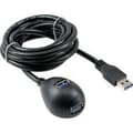 Miniatyrbild 5 av 5: InLine USB till 2x USB dockningskabel - USB3.0 - upp till 0,9A / svart - 2 meter