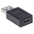 Miniatyrbild 5 av 6: Manhattan USB 3.2 Gen 2 (USB 3.1 Gen 2) Adapter [1x USB 3.2 Gen 2-kontakt A​ (USB 3.1) - 1x USB-C-uttag]