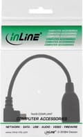 Miniatyrbillede 3 af 5: InLine 31606W USB kabel Micro USB B USB A Sort