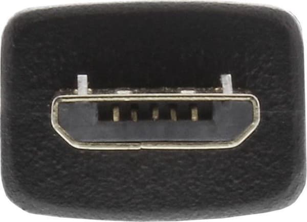 InLine 31606W USB kabel Micro USB B USB A Sort