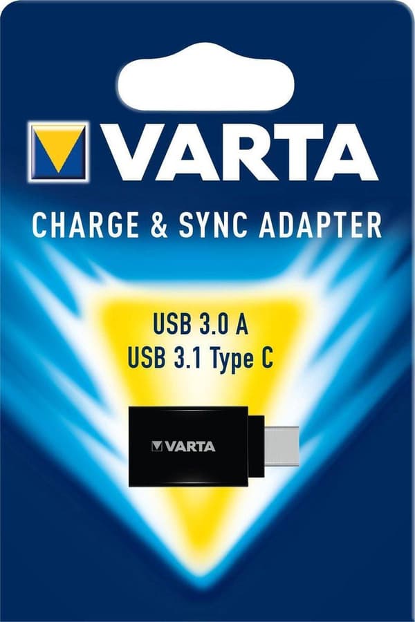 Varta Adapter USB3.0 < USB 3.1 Type C