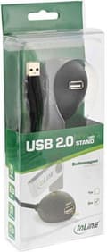 Miniatyrbillede 4 af 4: InLine 34652 USB kabel 2 m USB A 2 x USB A Sort