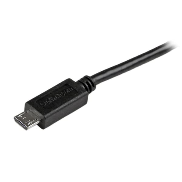 StarTech.com 2m Micro USB Laddningskabel för Android-smarttelefoner och surfplattor - USB A till Micro B-kabel / datakabel / anslutningskabel