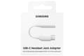 Miniatyrbillede 5 af 5: Samsung USB-C til 3,5 mm jack-adapter - hvid