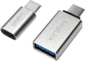 Miniatyrbild 2 av 8: LogiLink USB-C Adapter Set, 2-punkts, silver