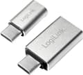 Miniatyrbild 1 av 8: LogiLink USB-C Adapter Set, 2-punkts, silver