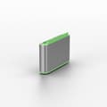 Pikkukuva 3 / 4: LINDY 40438 USB Type C -portin lukko, vihreä, 10 kappaleen pakkaus