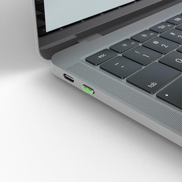 LINDY 40438 USB Type C -portin lukko, vihreä, 10 kappaleen pakkaus
