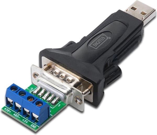 Digitus USB 2.0-adapter [1x RS485-kontakt - 1x USB-A 2.0-kontakt] DA-70157