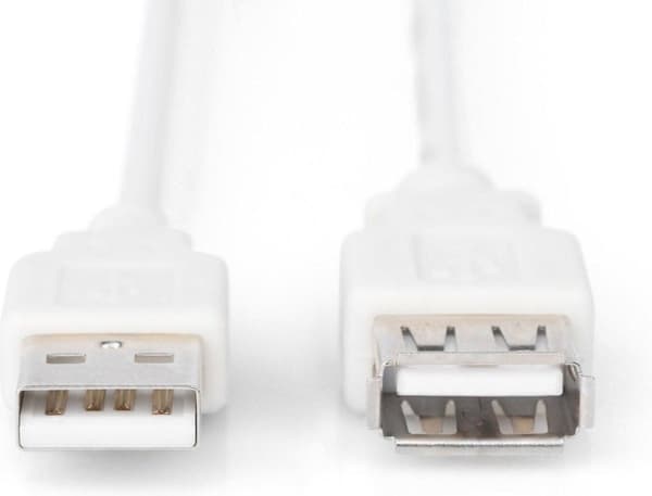 Digitus AK-300202-018-E USB-kabel 1,8 m USB 2.0 USB A Beige