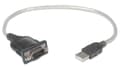 Miniatyrbild 3 av 5: Manhattan USB 1.1-adapter [1x USB 1.1-kontakt A - 1x D-sub-kontakt 9-stift] 205146 Guldpläterade kontaktkontakter