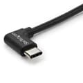 Miniatyrbild 5 av 5: StarTech.com USB-C-kabel högervinkel M/M 1m USB 2.0