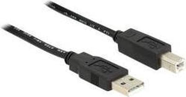 USB Kabel Aflåsning A - B St/St 20,00m aktiv zw