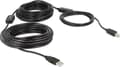Miniatyrbillede 2 af 6: USB Kabel Aflåsning A - B St/St 20,00m aktiv zw