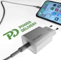 Miniatyrbillede 4 af 11: 4Smarts VoltPlug Adapter 20W USB-C hurtigoplader med strømforsyning