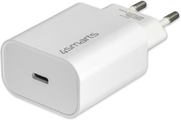 4Smarts VoltPlug Adapter 20W USB-C hurtigoplader med strømforsyning