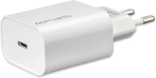 4Smarts VoltPlug Adapter 20W USB-C hurtigoplader med strømforsyning