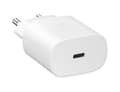 Miniatyrbillede 4 af 6: Samsung PD 25W Vægoplader + kabel - USB-C hurtigoplader - Hvid