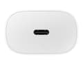 Miniatyrbillede 4 af 4: Samsung Universal USB-C adapter/oplader - Hurtigoplader (25W) - Hvid
