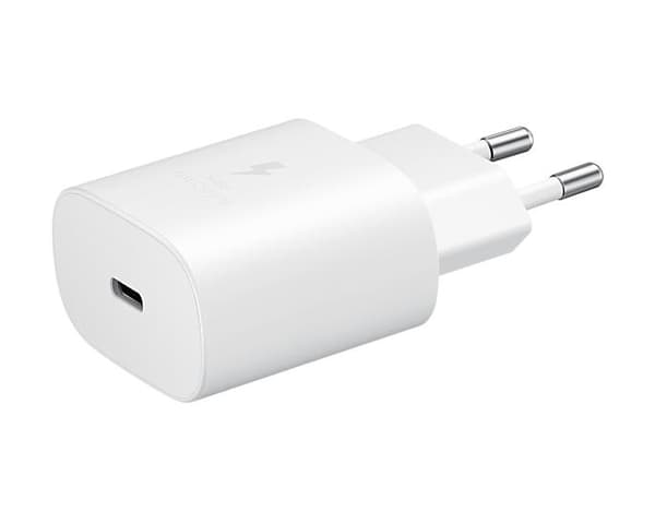 Samsung Universal USB-C adapter/oplader - Hurtigoplader (25W) - Hvid