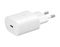 Miniatyrbillede 2 af 4: Samsung Universal USB-C adapter/oplader - Hurtigoplader (25W) - Hvid