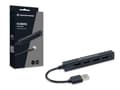 Miniatyrbild 2 av 3: Conceptronic HUBBIES05B USB-hubb 4Port USB2.0 svart