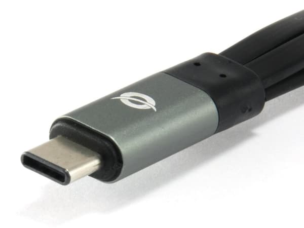Conceptronic HUBBIES USB 3.1 Typ-C till 1-ports USB 3.0 + 2-ports USB 2.0-kabelnav - grå - USB 3.1 (3.1 Gen 2) Typ-C - USB 2.0, USB 3.0 (3.1 Gen 1) Ty