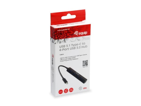 Hub Equip USB-C 4 PUERTOS USB 3.0