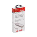 Miniatyrbild 9 av 9: Utrusta 133481 USB-C till 3-portars USB Hub med Gigabit Adapter/Silver