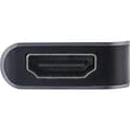 Miniatyrbillede 4 af 5: InLine® multifunktionshub USB 3.2 Gen.1, 2x USB-A 5Gb/s + HDMI 4K/30Hz + USB Type-C PD 87W, aluminium, grå (33271H)