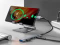 Miniatyrbild 3 av 6: Utrusta 5-portars USB 3.0/2.0-hubb med USB-C 100W USB PD - USB 3.2 Gen 1 (3.1 Gen 1) Typ-C - USB 2.0 - USB 3.2 Gen 1 (3.1 Gen 1) Typ-A - USB 3.2 Gen 1