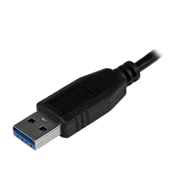 Startech Portable 4-Port SuperSpeed USB 3.0 Hub – Svart