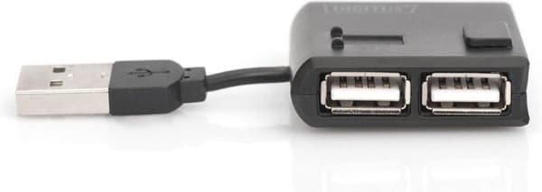 DIGITUS USB 2.0 High-Speed Hub 4-portar