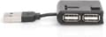 Miniatyrbild 3 av 5: DIGITUS USB 2.0 High-Speed ​​Hub 4-portar