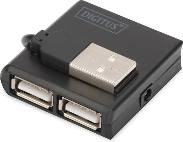 DIGITUS USB 2.0 High-Speed Hub 4-portar