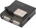 Miniatyrbild 4 av 5: DIGITUS USB 2.0 High-Speed ​​Hub 4-portar