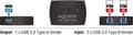 Miniatyrbild 3 av 4: DELOCK Sharing Switch USB3.0 2-1 USB-B Bu > USB-A Bu