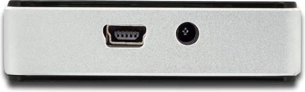 Digitus DA-70229 10 portar USB 2.0 hubb Svart,Silver